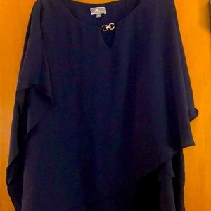 Women’s size XL blue JM Collection blouse